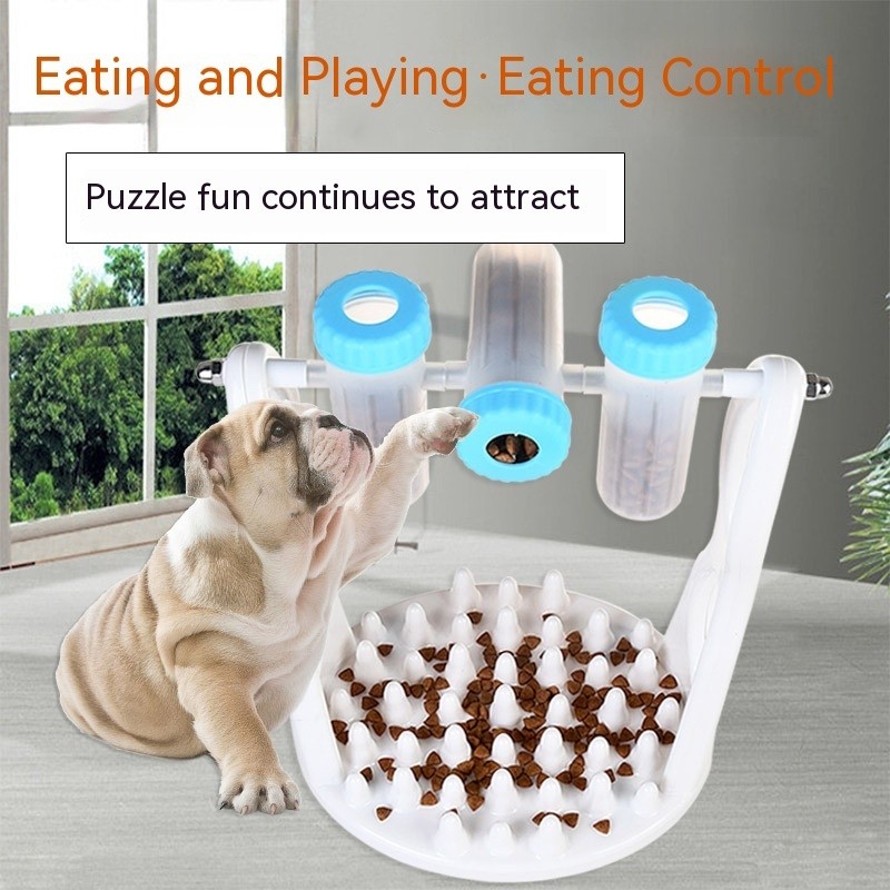 Slow Feeder Dog Bowl - Non-Toxic Foraging Feeder