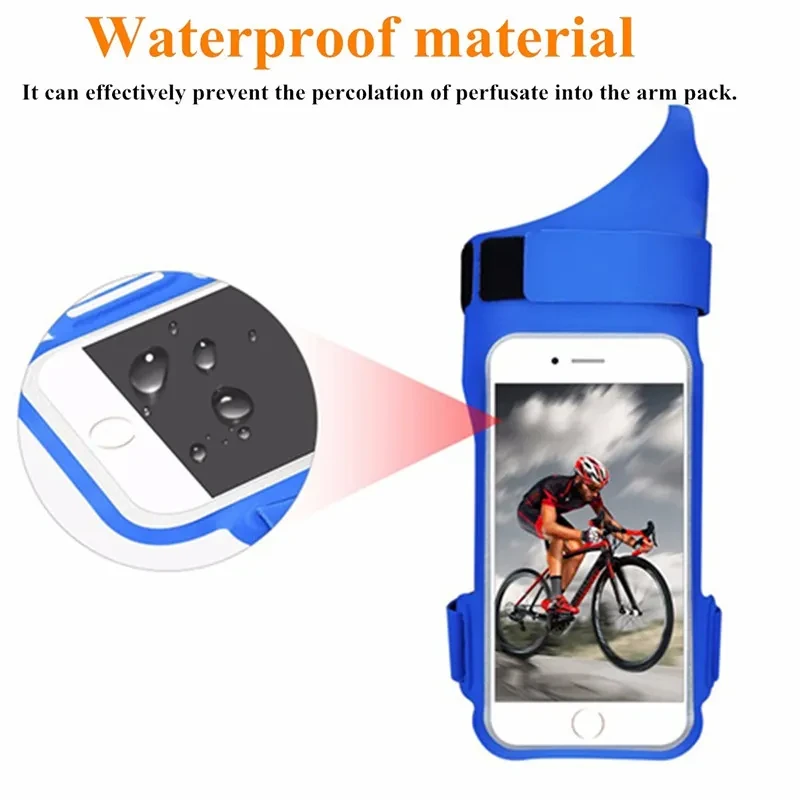 Waterproof High Elastic Touch Screen Sports Armband – Phone Holder with Card Slot