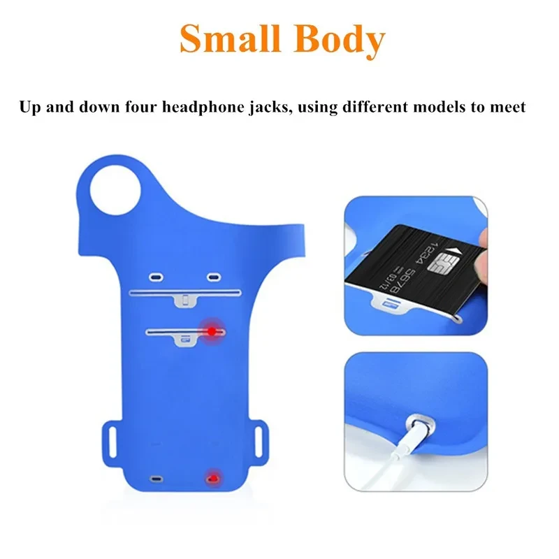 Waterproof High Elastic Touch Screen Sports Armband – Phone Holder with Card Slot