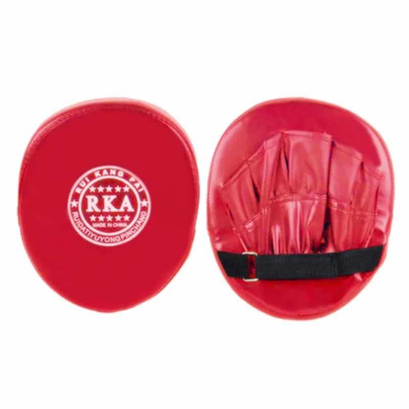 Kickboxing Punch Mitts – PU Leather Target Pads with Foam Cushion
