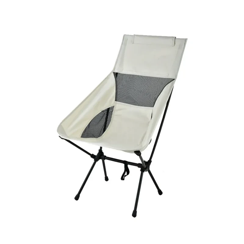 Outdoor Folding Recliner Chair – Portable 600D Oxford Cloth Camping & Beach Chair with Storage Bag