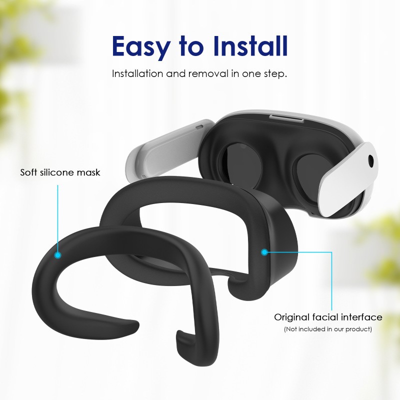 Silicone Mask Replacement for VR Headsets