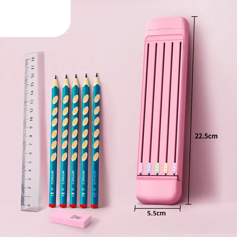 4-Piece Stationery Box | Creative Pencil Case