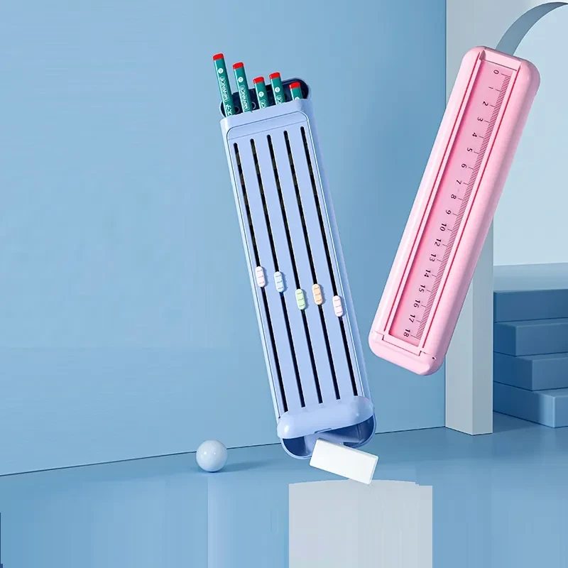 4-Piece Stationery Box | Creative Pencil Case