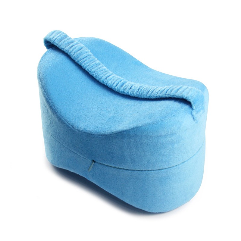 Memory Foam Leg Pillow | Orthopaedic Knee Support Cushion for Side Sleepers & Back Pain Relief