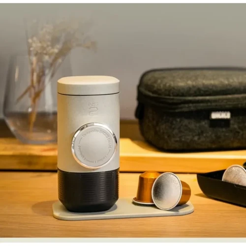 Manual Espresso Portable Capsule Coffee Machine | Outdoor Handheld Coffee Maker