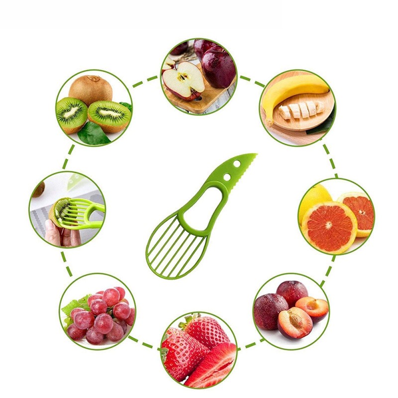 Multifunctional Avocado Knife | 3-in-1 Avocado Slicer & Fruit Peeling Tool