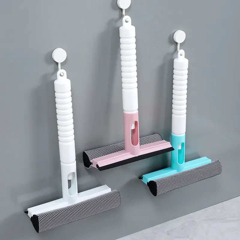 Multifunctional 3-in-1 Glass Scraper Squeegee | TPR Window Cleaning Tool