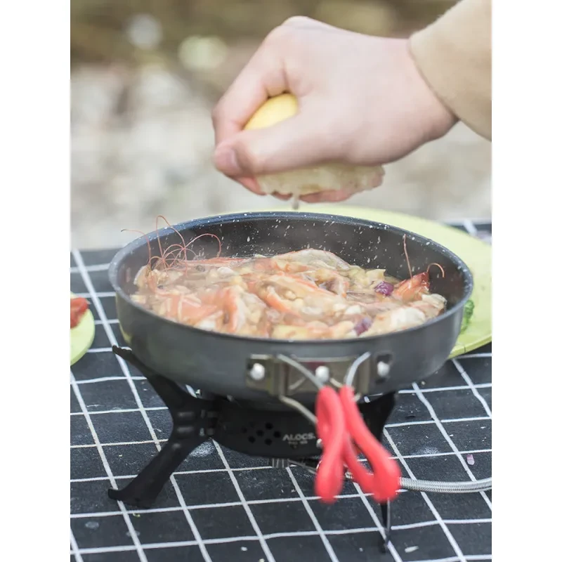 Alocs Medical Stone Color Non-Stick Pan
