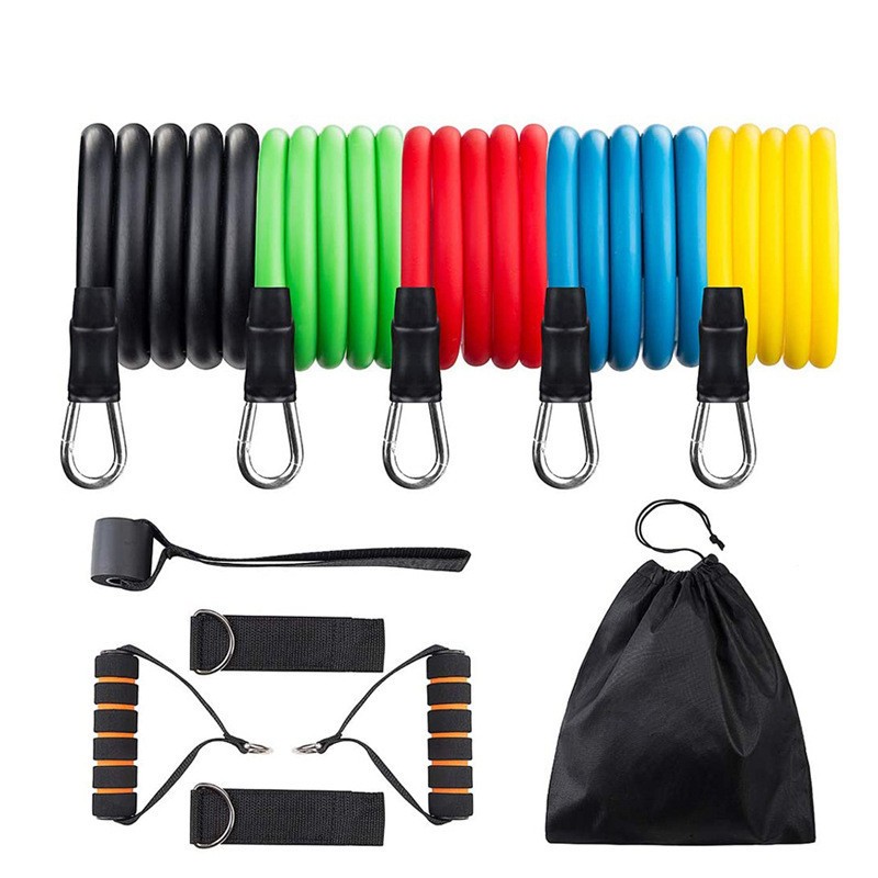 Sports Fitness Pull Rope 11-Piece Set