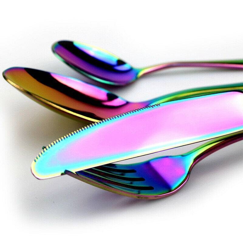24-Piece Deluxe Stainless Steel Cutlery Set