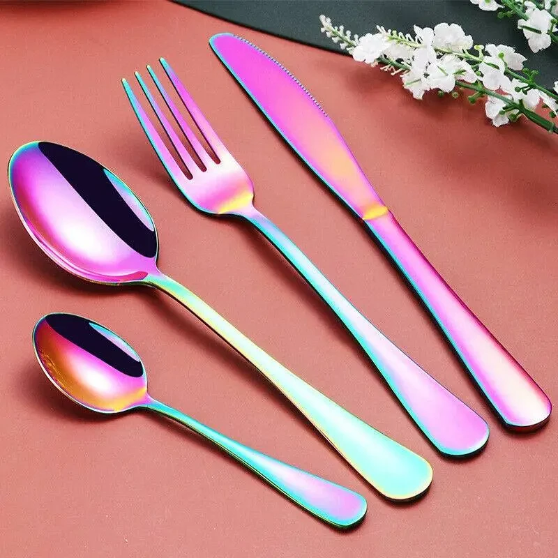 24-Piece Deluxe Stainless Steel Cutlery Set