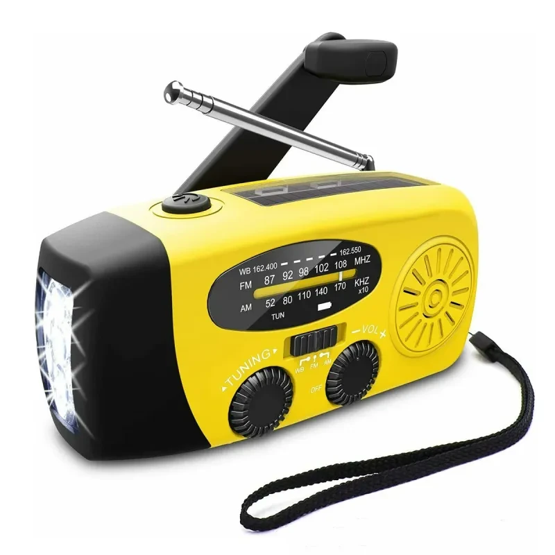 Disaster Prevention Emergency Radio – Outdoor Portable Solar Radio