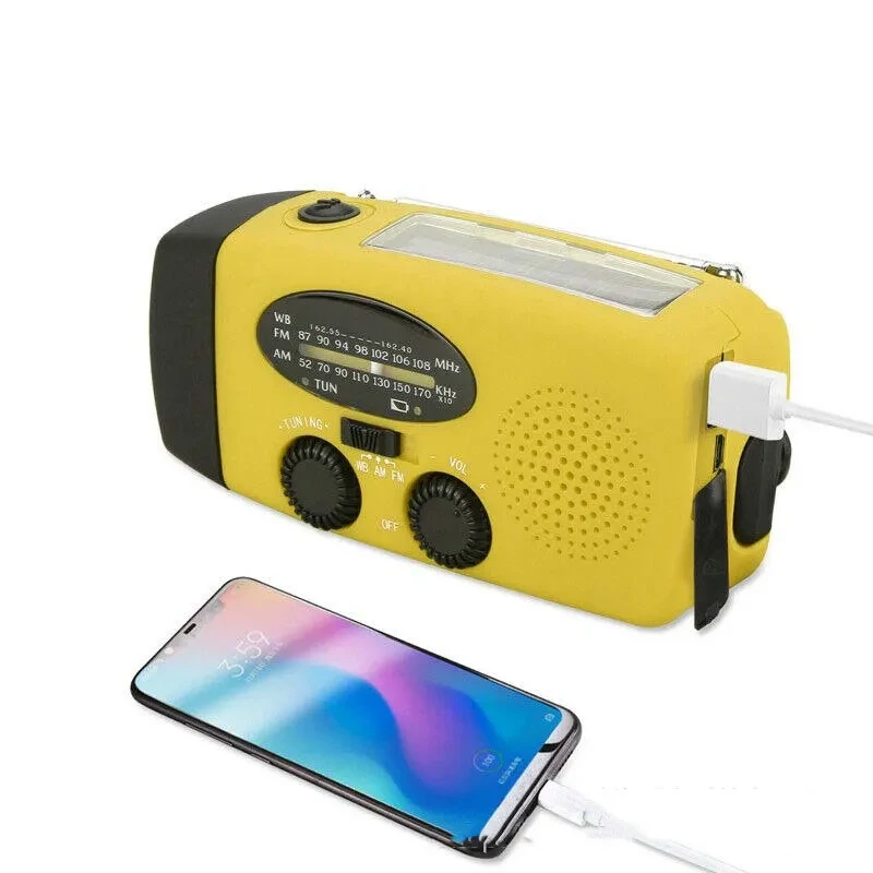 Disaster Prevention Emergency Radio – Outdoor Portable Solar Radio