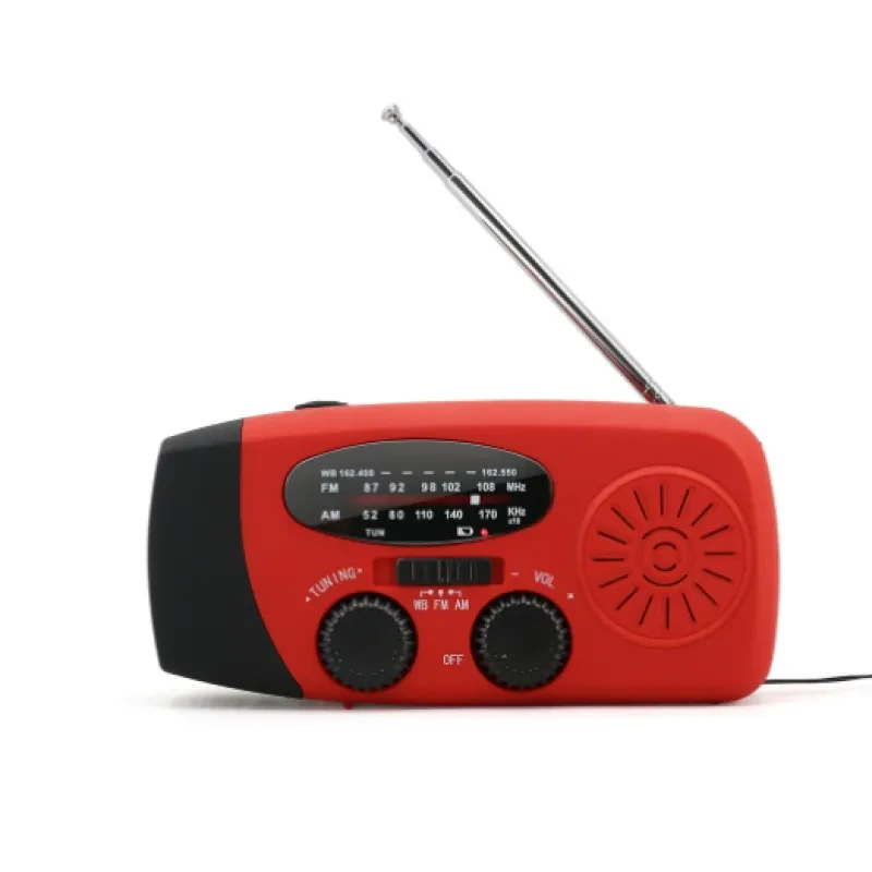Disaster Prevention Emergency Radio – Outdoor Portable Solar Radio