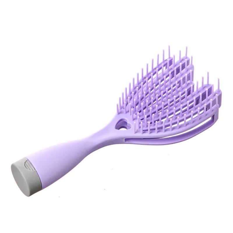 Portable Wet And Dry Hollow Hair Massage Comb – Styling Comb for Fluffy Hair and Broken Hair Finishing
