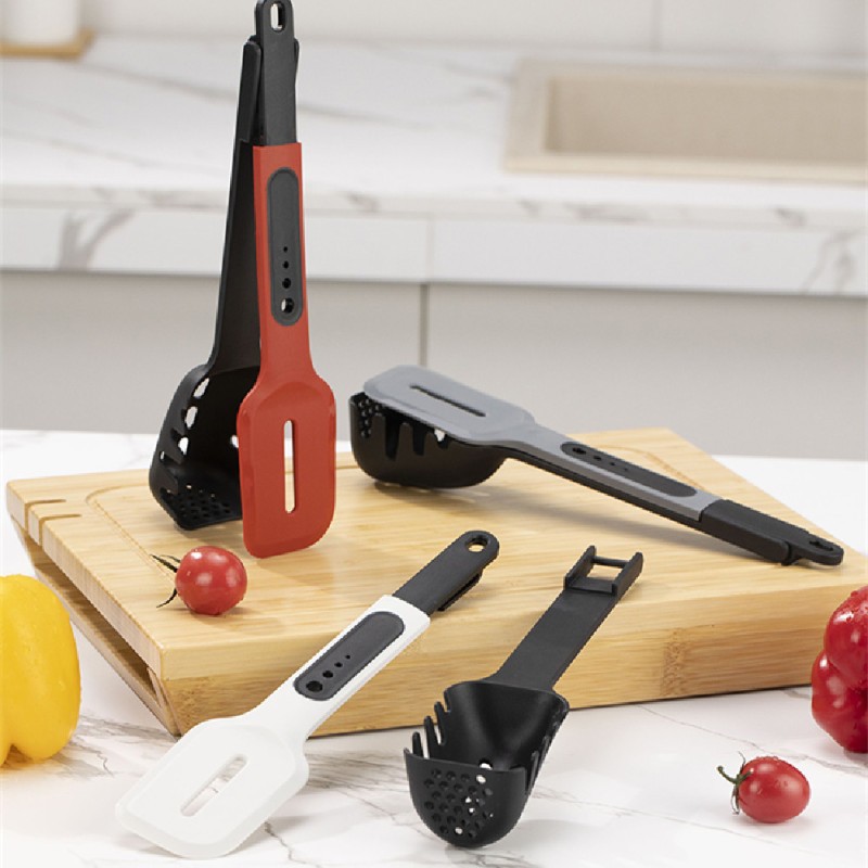 Stainless Steel Silicone Food Shovel Clip