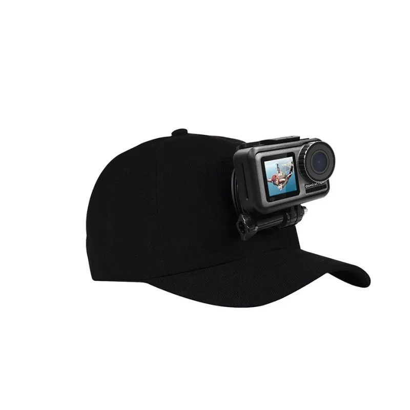 Canvas Sun Hat Cap Cycling Hiking Golfing Fishing – For Sports Action Cam Camera Video Recording