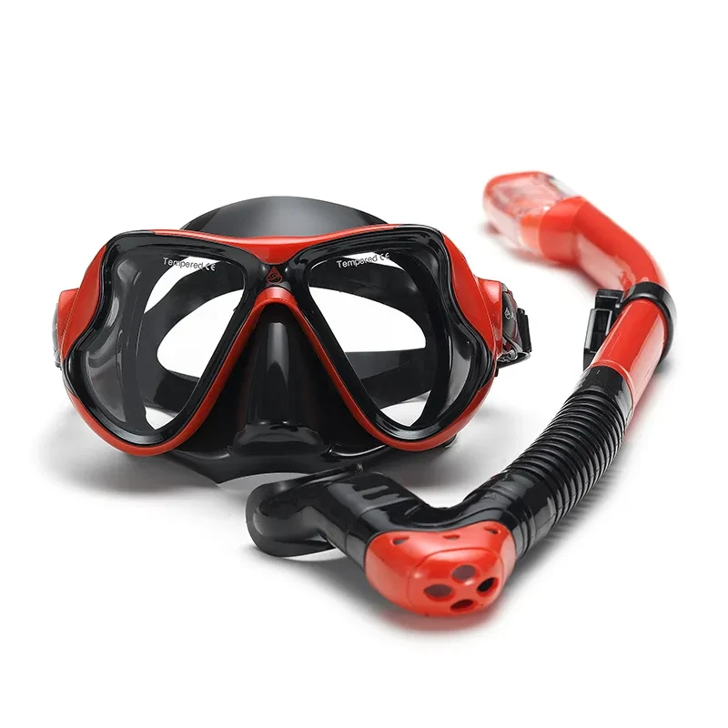 Adult Learning To Swim Equipment – Diving Mask Snorkel Two-piece Suit Set