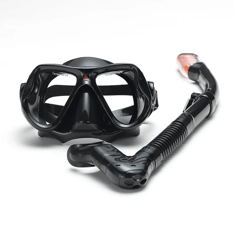 Adult Learning To Swim Equipment – Diving Mask Snorkel Two-piece Suit Set