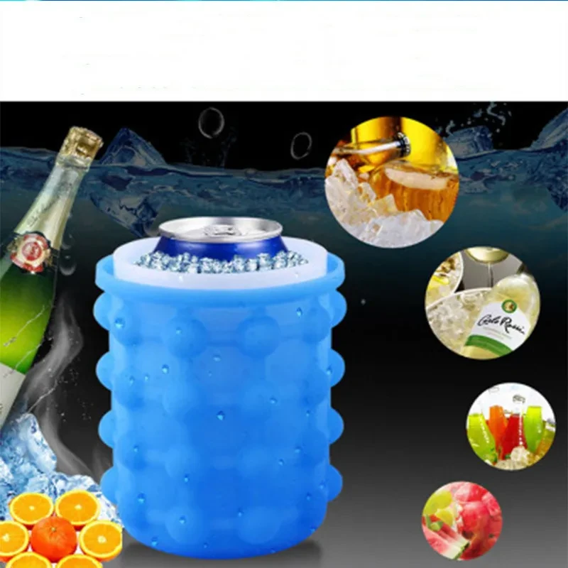 Whiskey Round Barrel – 3D Champagne Ice Bucket