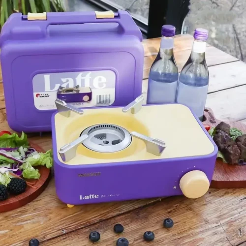 Portable Gas Stove Outdoor Mini Windproof Hot Pot – Compact Camping Stove