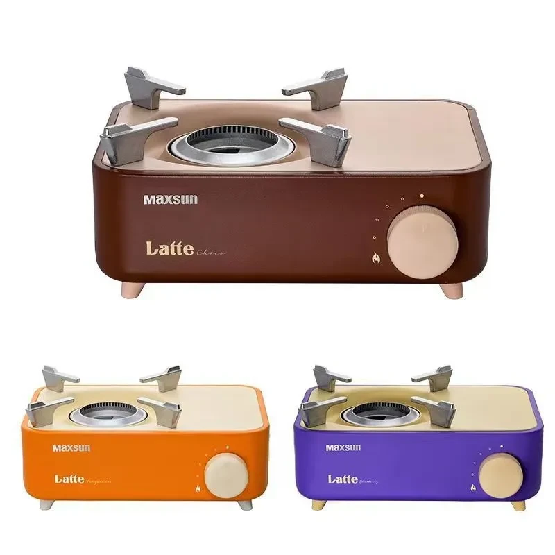 Portable Gas Stove Outdoor Mini Windproof Hot Pot – Compact Camping Stove