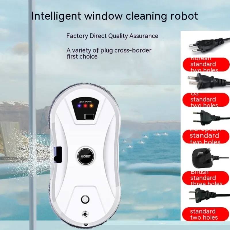 Intelligent Water Spray Window Cleaning Robot