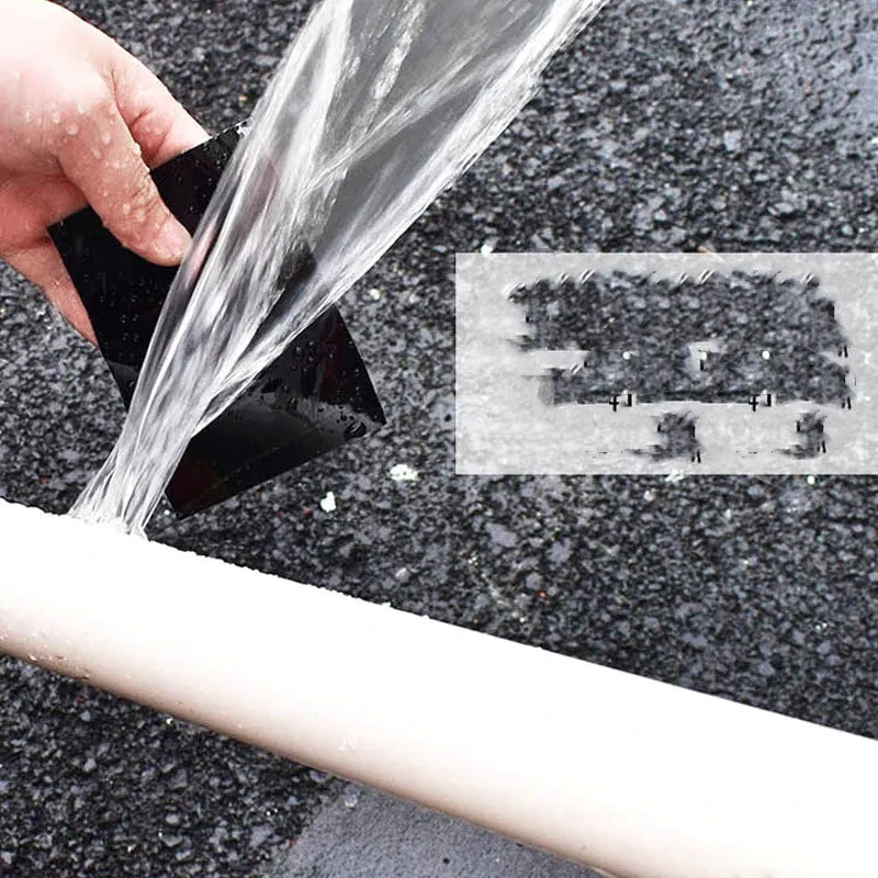 Leak-Repairing Waterproof Tape – Strong Pipe Repair Tape for Kitchen, Roof & Construction Site Leaks