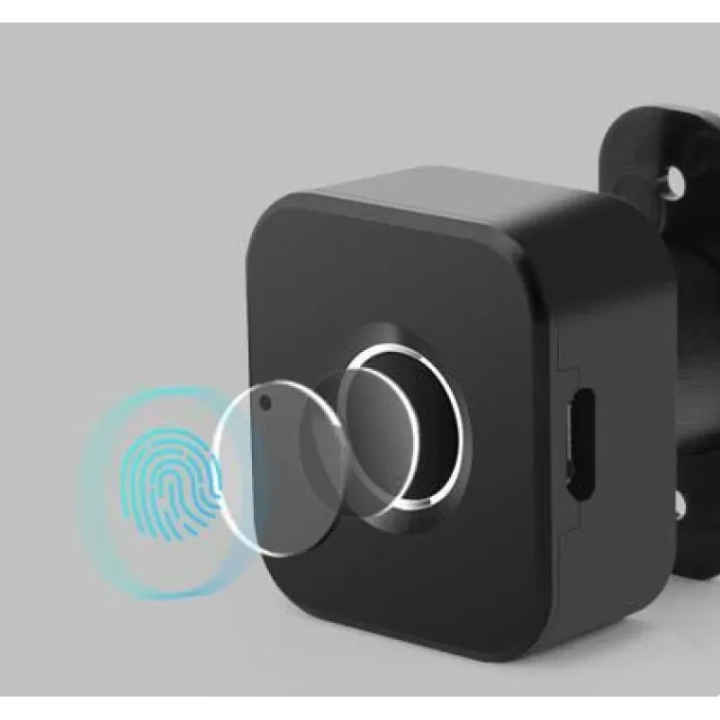 Smart Desk Fingerprint Drawer Lock – Intelligent Cabinet Lock for File Drawers & Office Security