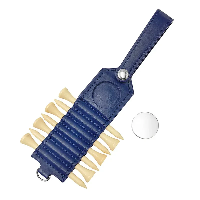 Golf Ball Nail Storage Leather Case – Golf Peg Holder