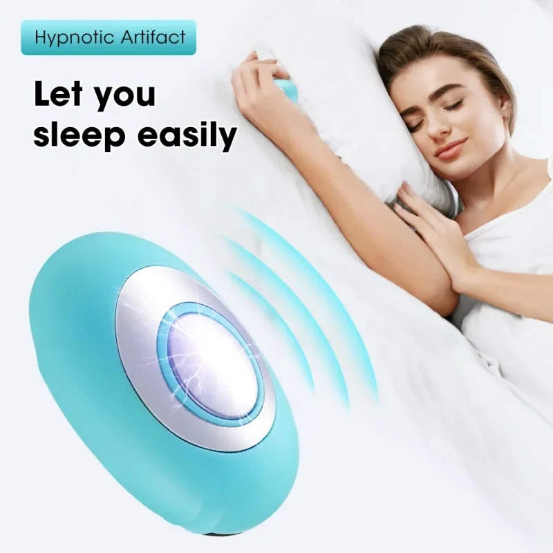 Smart Grip Micro Current Insomnia Help Device – Handheld Sleep Aid with EMS & 15-Speed Modes