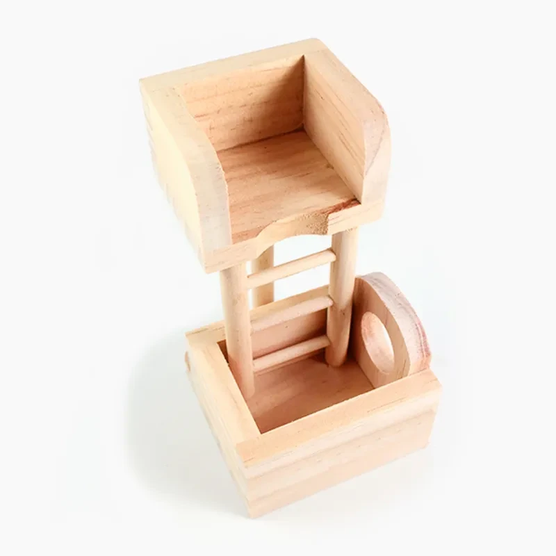Hamster Lookout Small Pet Wooden Toy