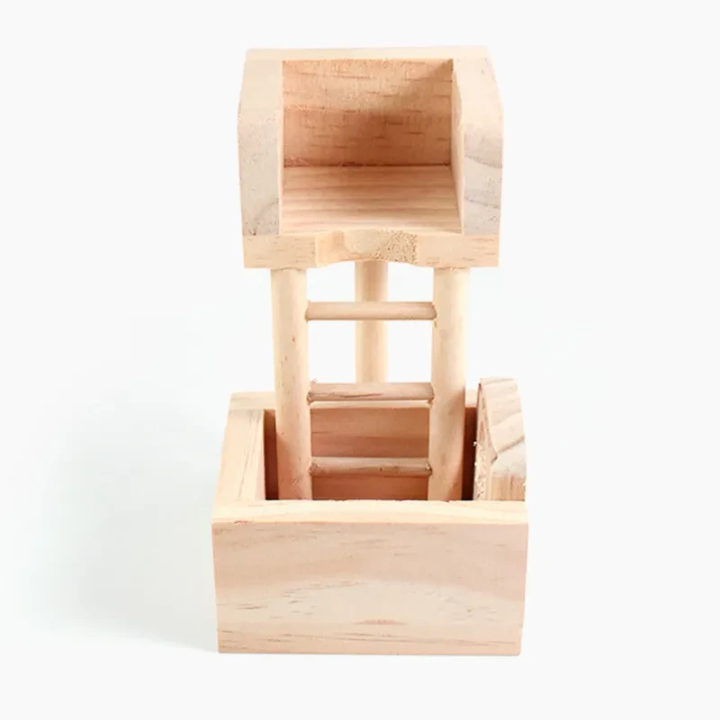 Hamster Lookout Small Pet Wooden Toy