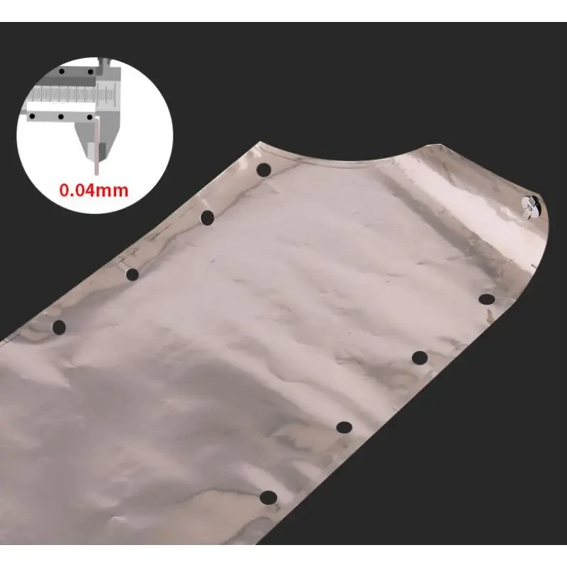 Pure Titanium Ultra-Thin Camping Windshield – Lightweight Foldable Stove Wind Shield