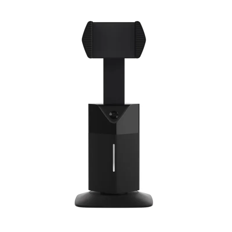 Intelligent 360° Rotating Phone Stand for Live Streaming and Face Tracking – Auto Shooting Smartphone Holder