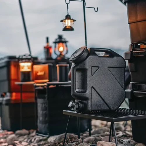 Outdoor Camping Portable Bucket – Foldable 10L Multi-Purpose Water Container