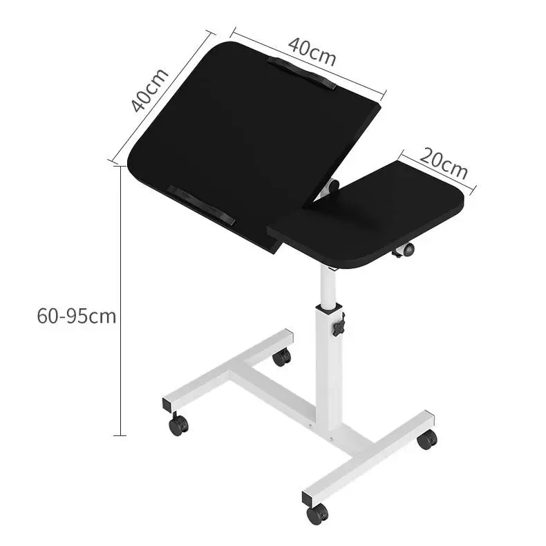 Simple Laptop Desk Bed Lift Table – Adjustable Modern Computer Table
