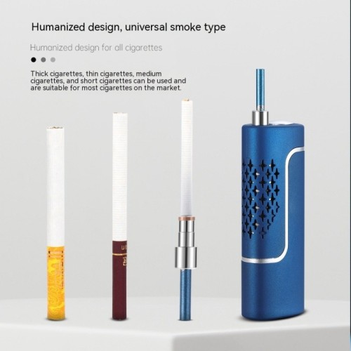 Fashion Air Purifier Smoking Device – Portable USB Metal Smoke Filter Tool