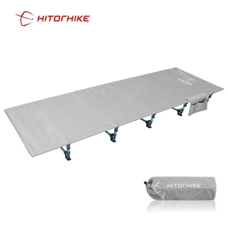 Outdoor Foldable Single Camp Bed – Portable Camping Cot for Hiking and Travel