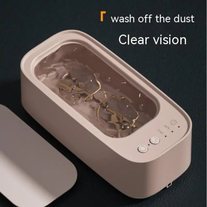 Ultrasonic Cleaning Machine – Compact Plastic Cleaner for Invisible Glasses and Accessories