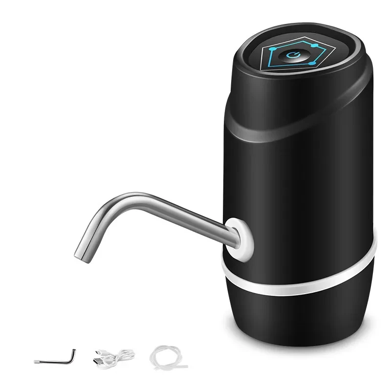 Electric Water Pump Dispenser – USB Rechargeable Pure Water Barrel Pressure Device