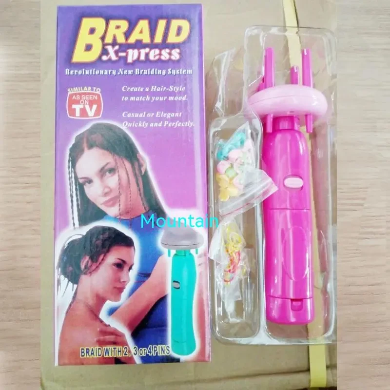 Automatic Hair Braiding Machine – 4-Head Twist & Tress Device for Quick Braids, Dreadlocks & Ponytails