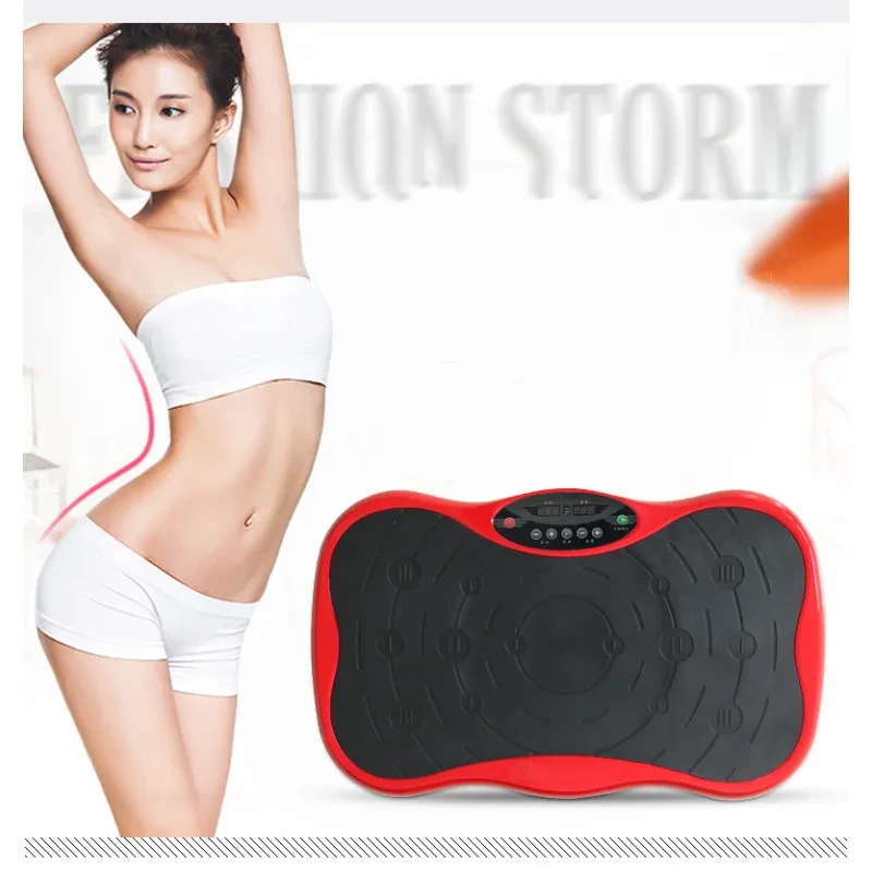 Vibration Fitness Power Plate β Full Body Slimming & Relaxation Machine with Remote & Pull Rope