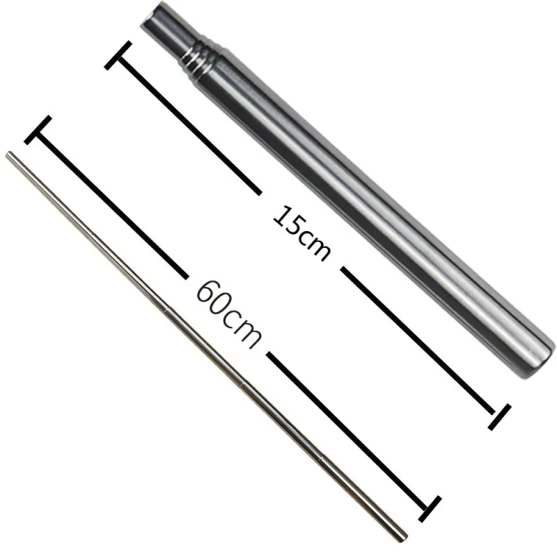 Outdoor Fire Blowing Tube – Stainless Steel Retractable Fire Starter Tool for Camping & Survival