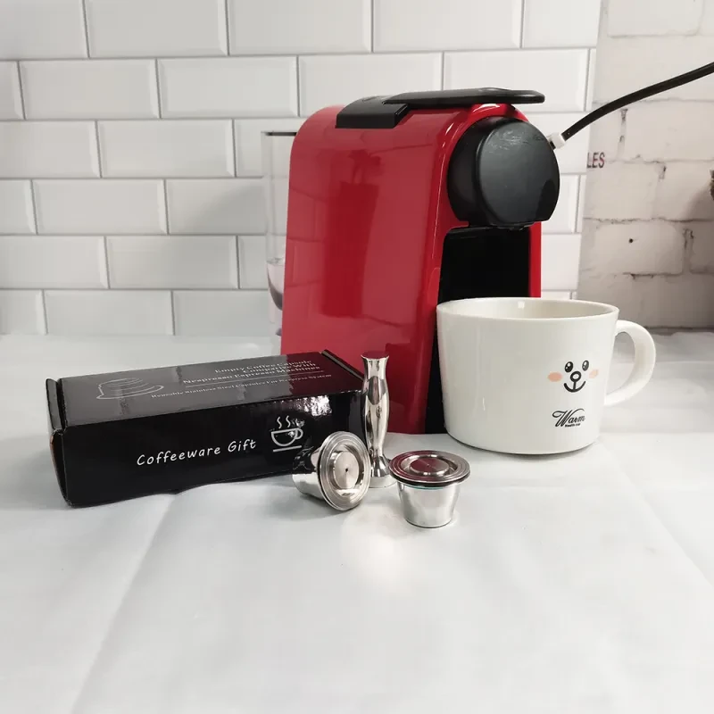 Reusable Stainless Steel Coffee Capsules β Compatible with Nespresso Machines