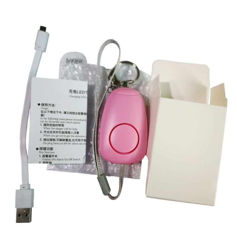 Rechargeable Personal Alarm β 130dB Safety Alert Device for Women, Kids & Elderly