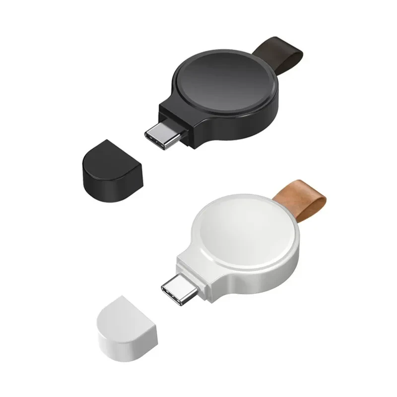 Keychain Mini Wireless Charger for Smartwatch β Portable Magnetic Charging Dock