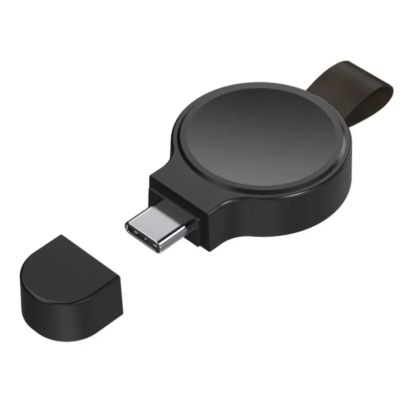 Keychain Mini Wireless Charger for Smartwatch β Portable Magnetic Charging Dock