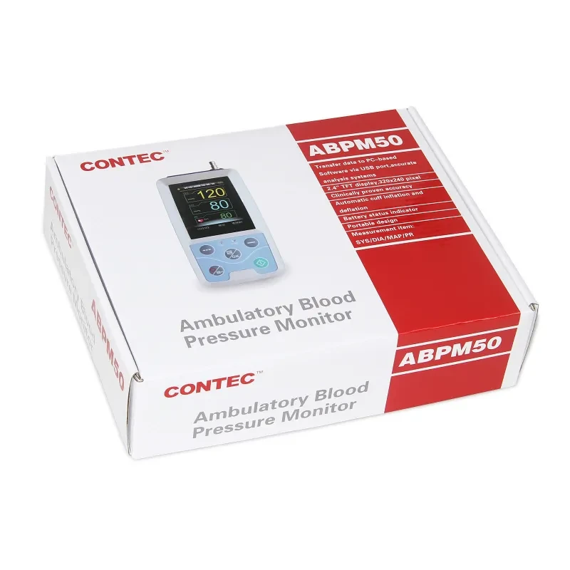 24-Hour Handheld Blood Pressure Monitor β Dynamic BP Monitoring Recorder for Home Use